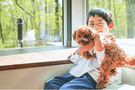 ペットと泊まれる